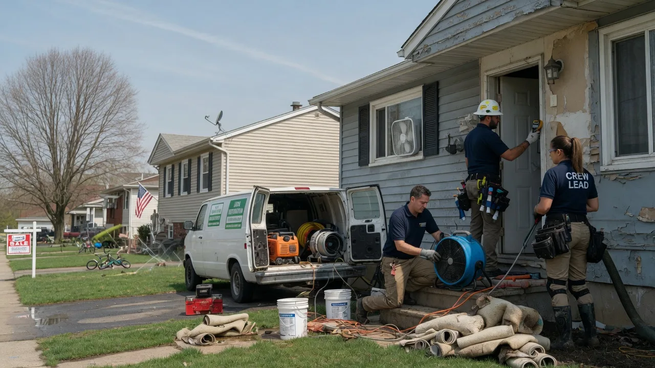 Flood Cleanup in Bradford, NH near me